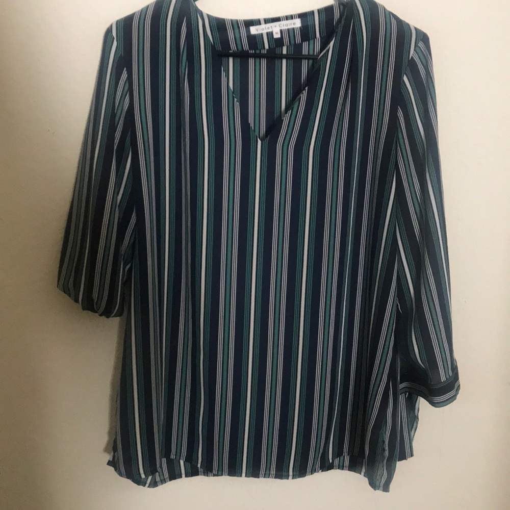 Violet & Claire top